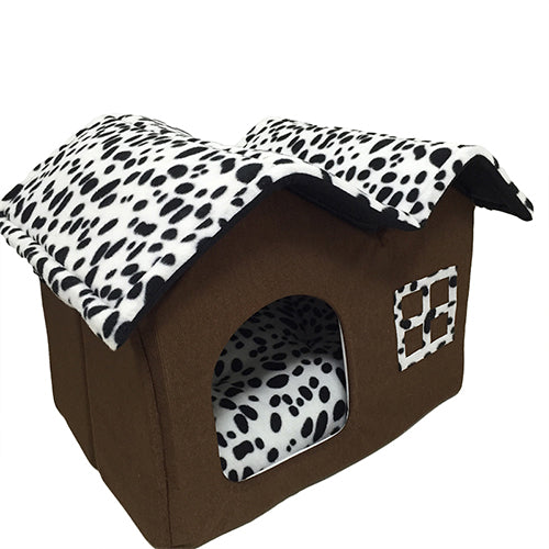 Cotton Folding Dog Bed For Large Dog House With Mat Pets Product Cats House