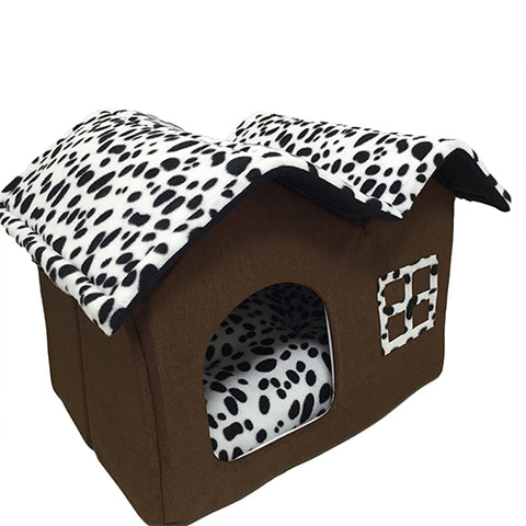 Cotton Folding Dog Bed For Large Dog House With Mat Pets Product Cats House