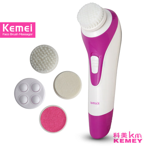 Skin Beauty Brush Massager Electric Wash Face Feet Care Machine Facial Pore Cleaner Body Cleaning