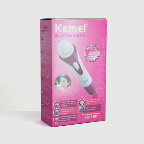 Skin Beauty Brush Massager Electric Wash Face Feet Care Machine Facial Pore Cleaner Body Cleaning