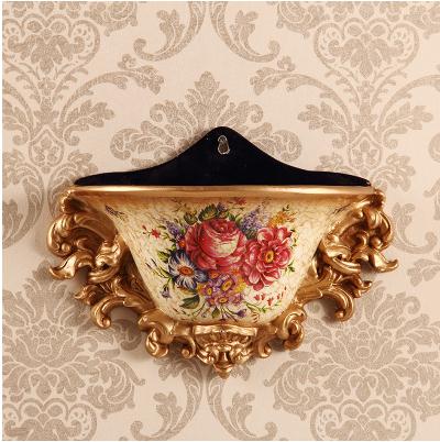 American style resin vase, porcelain hanging on the wall,  house decoration