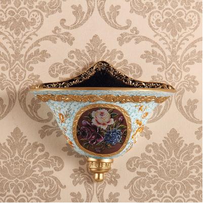 American style resin vase, porcelain hanging on the wall,  house decoration
