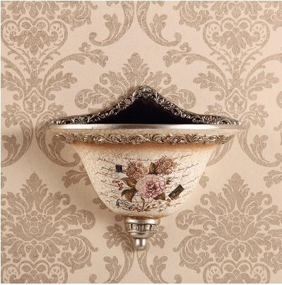 American style resin vase, porcelain hanging on the wall,  house decoration