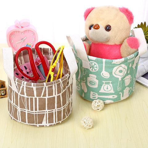 Sundries Storage Organizer Stationery Cosmetic Storage Basket Container Case