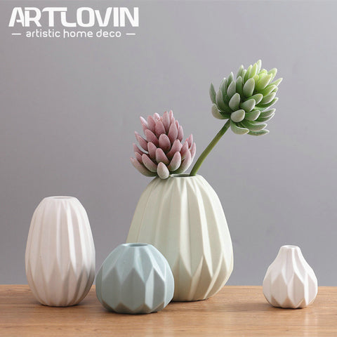 Ceramic Vase Nice Home Decoration Tabletop Glass Terrarium