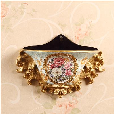 American style resin vase, porcelain hanging on the wall,  house decoration