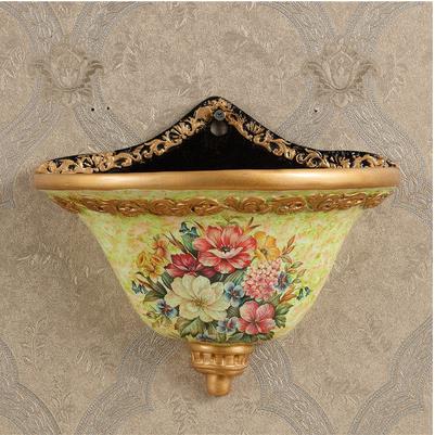 American style resin vase, porcelain hanging on the wall,  house decoration