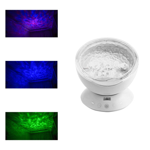 LED Projector Romantic Relaxing Lamp Novelty Lamp Nightlight Illusion For Baby Children