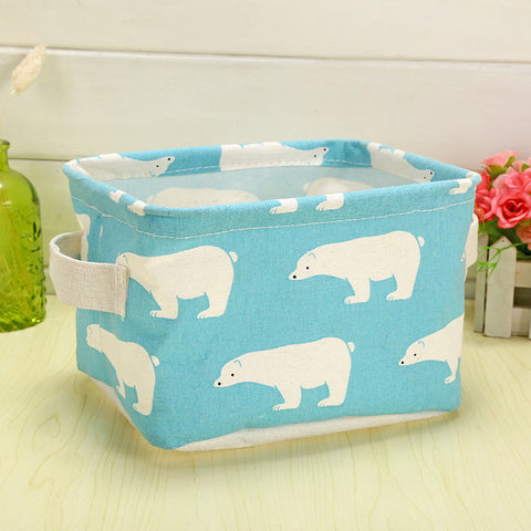 Sundries Storage Organizer Stationery Cosmetic Storage Basket Container Case