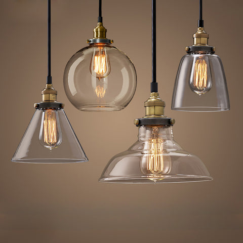 Lamparas Modern Kitchen Dining Bedroom Glass Lampshades Lighting Lustres