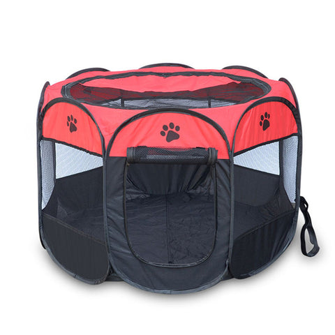 Portable Folding Pet tent Dog House Cage Dog Cat Tent Playpen Puppy Kennel