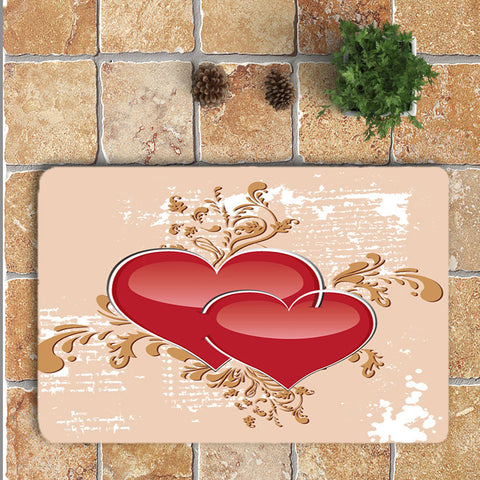 Romantic Valentine's Day Area Rug Mat For Living Dining Dorm Room Bedroom Home