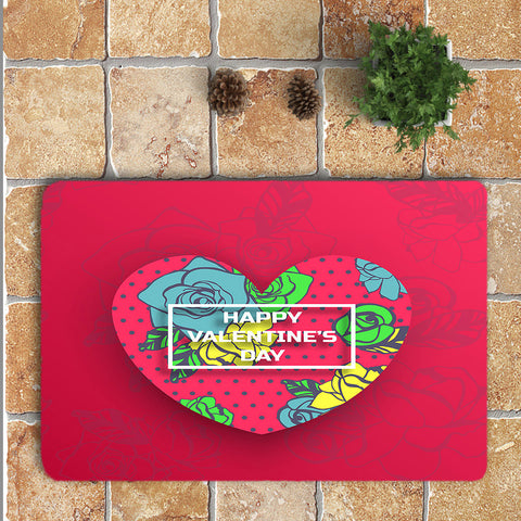 Romantic Valentine's Day Area Rug Mat For Living Dining Dorm Room Bedroom Home