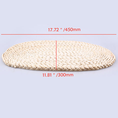 Dining Table Mat Heat Insulation Pot Holder Wicker Drink Coaster Kitchen Accessories