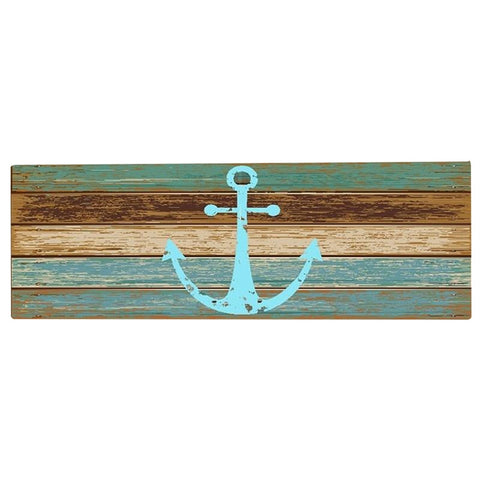 Nautical Anchor Welcome Entrance Doormat Non Slip Floor Mat Front Door Rug Bedroom Mats Living Room Decor Floor Mats Rugs
