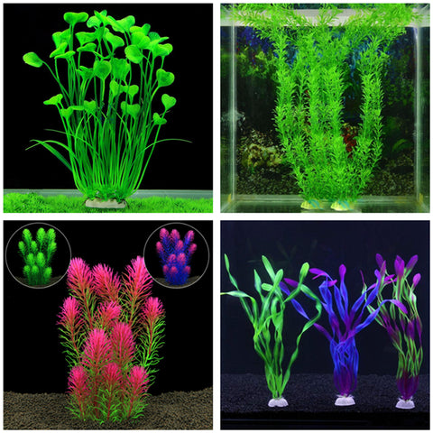 Beautiful Artificial Aquarium Plants Decoration Fish