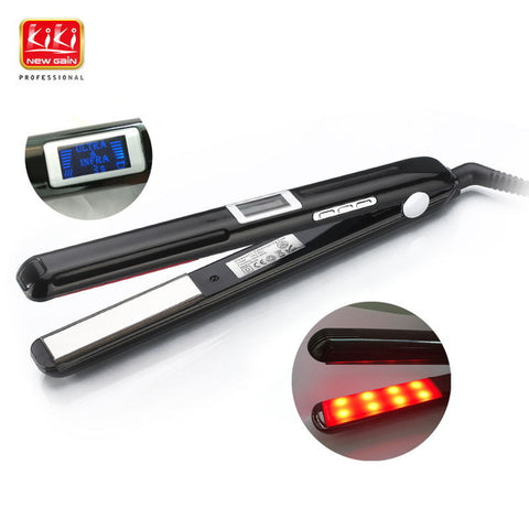 Ultrasonic & Infrared Hair Care Iron Recovers the damaged hair Hair Treament Styler Cold Iron Hair Care Treatment