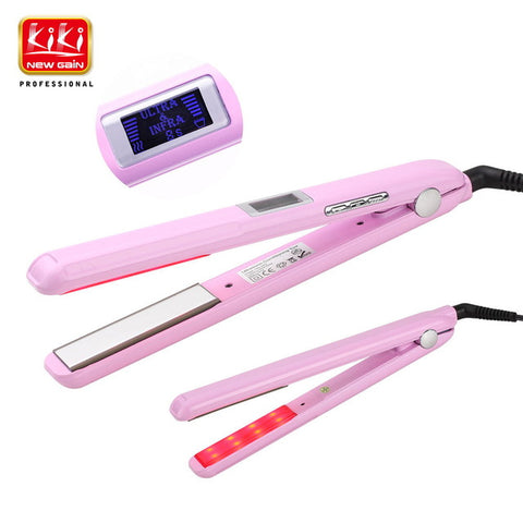 Ultrasonic & Infrared Hair Care Iron  Recovers the damaged hair Hair Treament Styler Cold Iron Hair Care Treatment