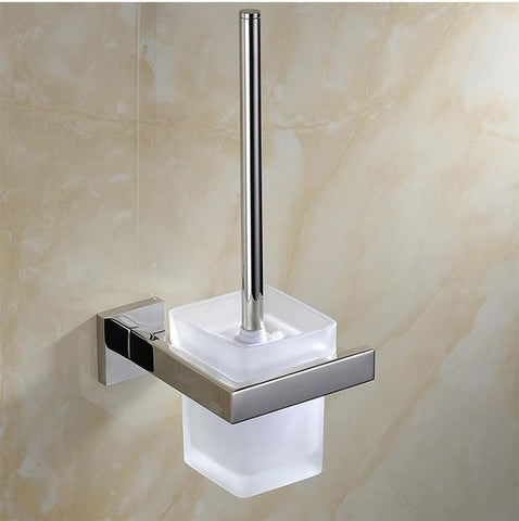 Stainless Steel Wall Mounted Smooth Bright Surface Chrome Steel Bathroom Towel Bar/Paper Holder/Robe Hook/Shelf