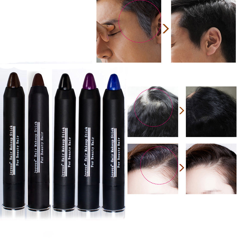 emporary Hair Dye Brand Hair Color Chalk Crayons Paint Hair Care Black/Dark/brown/Coffee/purple Men and women