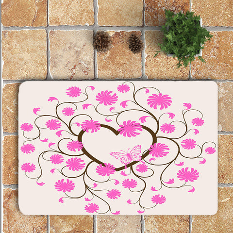 Romantic Valentine's Day Area Rug Mat For Living Dining Dorm Room Bedroom Home