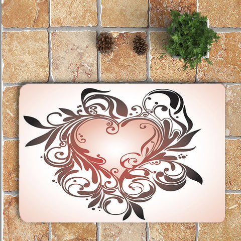 Romantic Valentine's Day Area Rug Mat For Living Dining Dorm Room Bedroom Home
